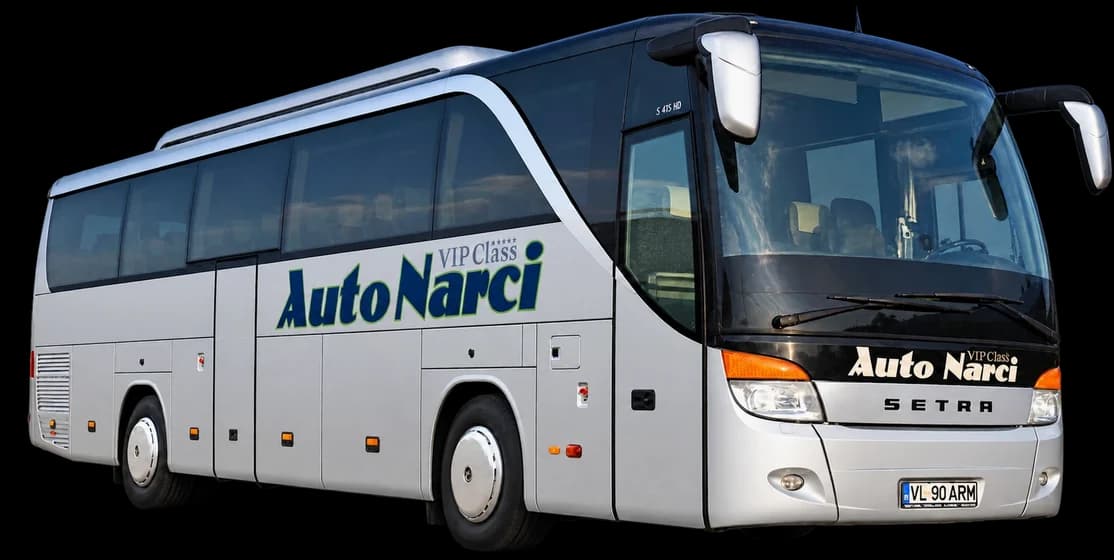 Autocar Setra Auto Narci, gri, 52 de locuri